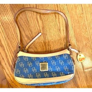 Dooney & Bourke small denim signature handbag